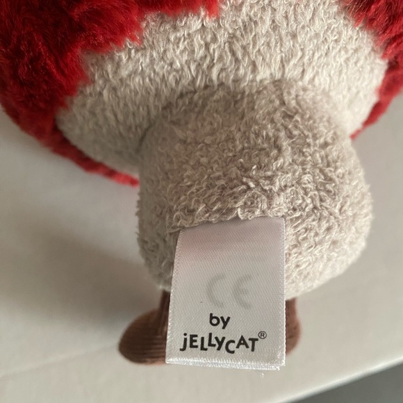 Jellycat Mushroom Amuseables Mushroom Bag Charm Key Chain Rare & Retired - Picture 13 of 15